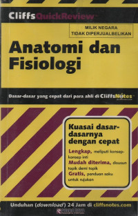 Image of CLIFFS QUICK REVIEW ANATOMI DAN FISIOLOGI