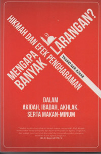 Image of Mengapa Banyak Larangan?