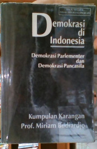 Image of Demokrasi di Indonesia: Demokrasi Parlementer dan Demokrasi Pancasila