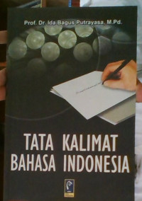 Image of Tata kalimat bahasa Indonesia