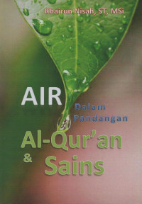 Image of Air Dalam Pandangan Al-Qur'an dan Sains