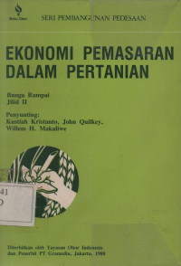 Image of Ekonomi Pemasaran Dalam Pertanian